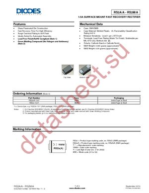 RS2G-13-F datasheet  